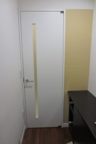 間仕切り壁及びドアの新設で暖房効果UP! 間仕切り壁及びドアの新設で暖房効果UP!